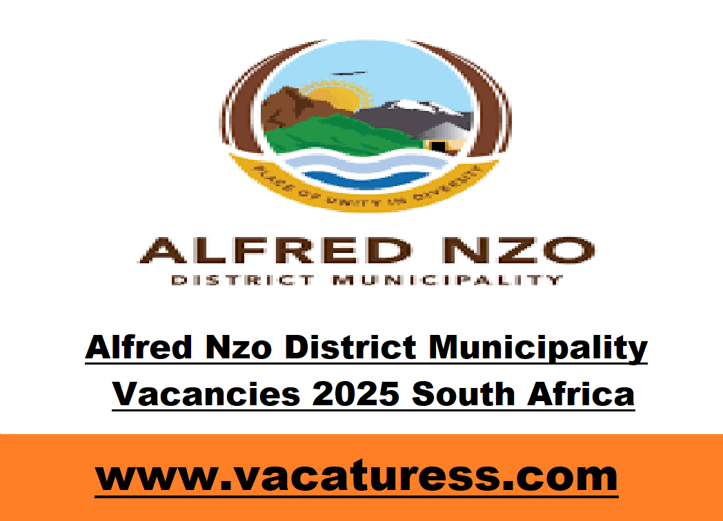 Alfred Nzo District Municipality Vacancies 2025 South Africa