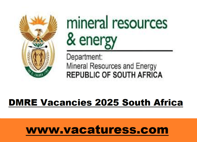 DMRE Vacancies 2025 South Africa