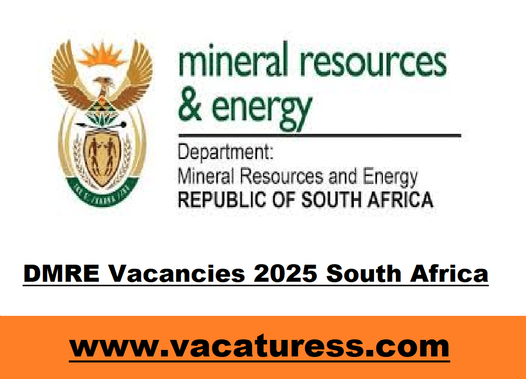 DMRE Vacancies 2025 South Africa