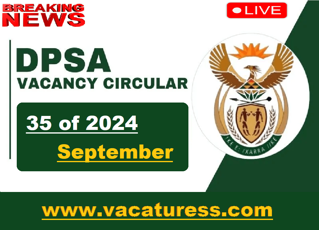 DPSA Vacancies Circular 35 of 2024