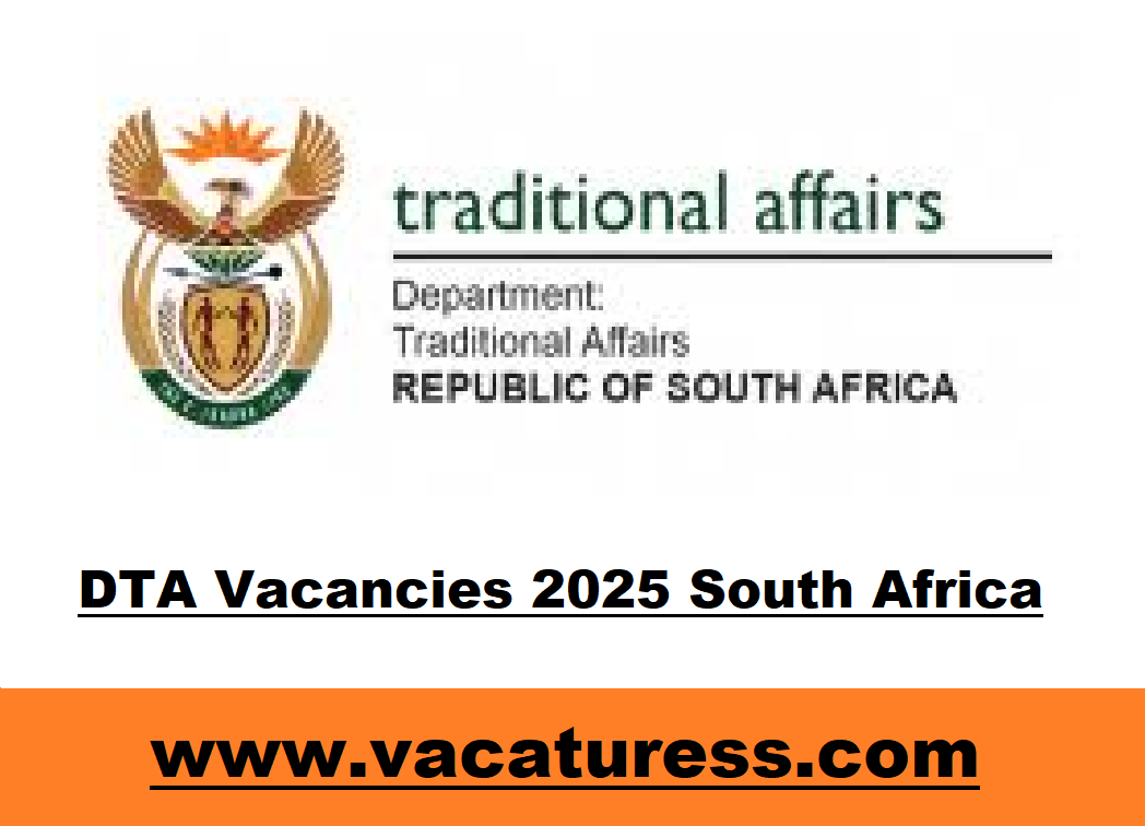 DTA Vacancies 2025 South Africa