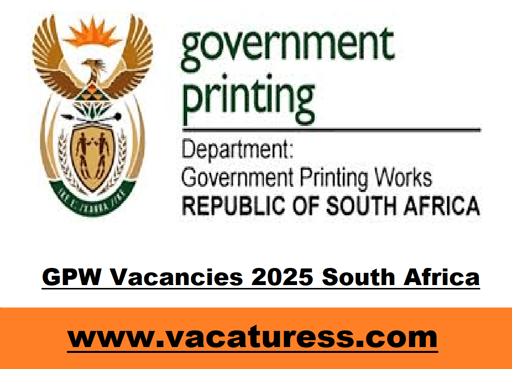 GPW Vacancies 2025 South Africa