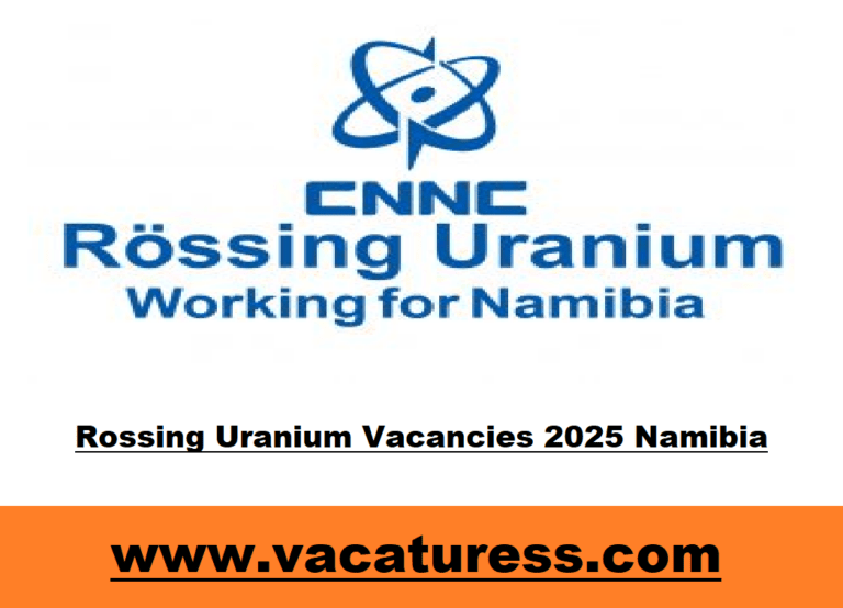 Rossing Uranium Vacancies 2025 Namibia