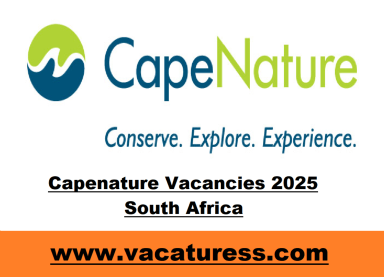 Capenature Vacancies 2025 South Africa