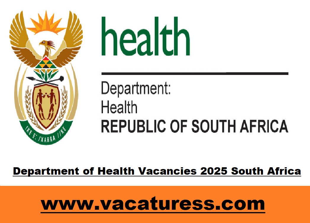 Department of Health Vacancies 2025 South Africa