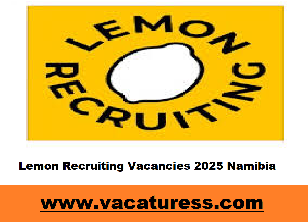 Lemon Recruiting Vacancies 2025 Namibia