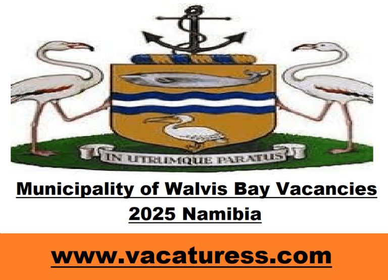 Municipality of Walvis Bay Vacancies 2025 Namibia