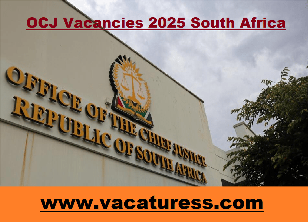 OCJ Vacancies 2025 South Africa