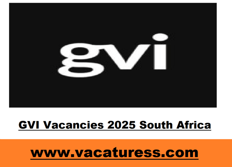 GVI Vacancies 2025 South Africa