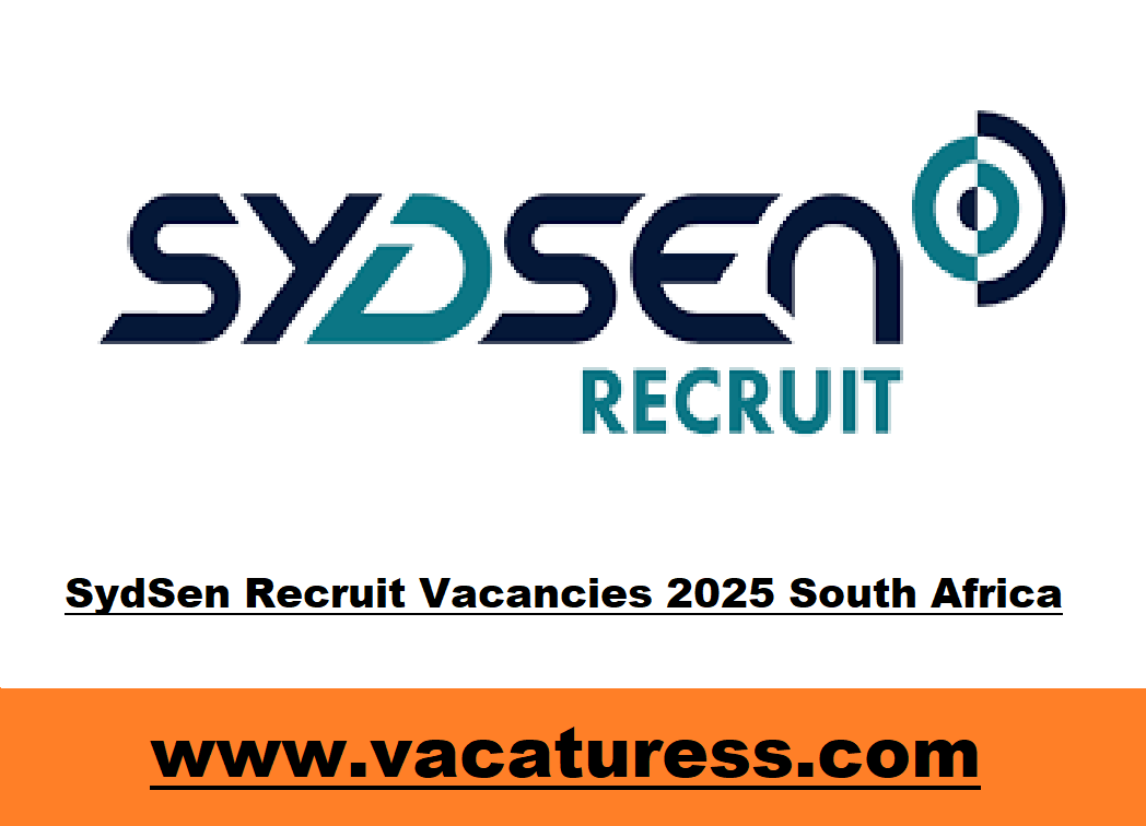 SydSen Recruit Vacancies 2025 South Africa